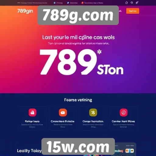 Acessibilidade e design do site 789g.com